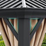 Outdoor Aluminum Hardtop Gazebo
