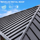 Outdoor Aluminum Hardtop Gazebo
