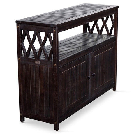 Outdoor Bar Cart, Wine Serving Cart