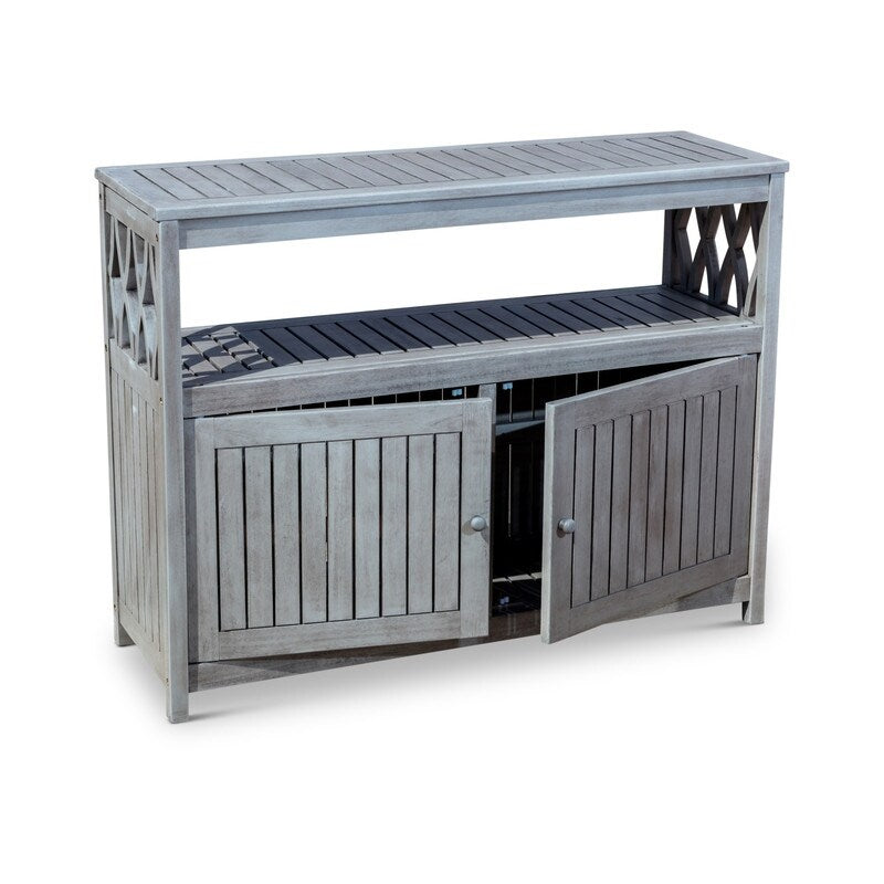 Outdoor Bar Cart, Wine Serving Cart