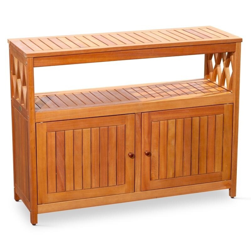 Outdoor Bar Cart, Wine Serving Cart