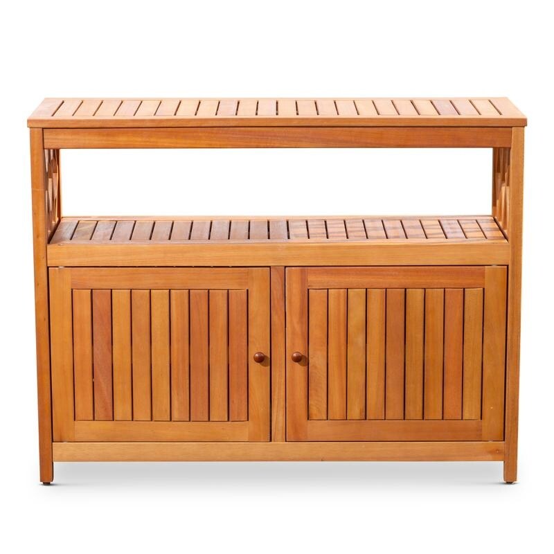 Outdoor Bar Cart, Wine Serving Cart