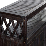 Outdoor Bar Cart, Wine Serving Cart