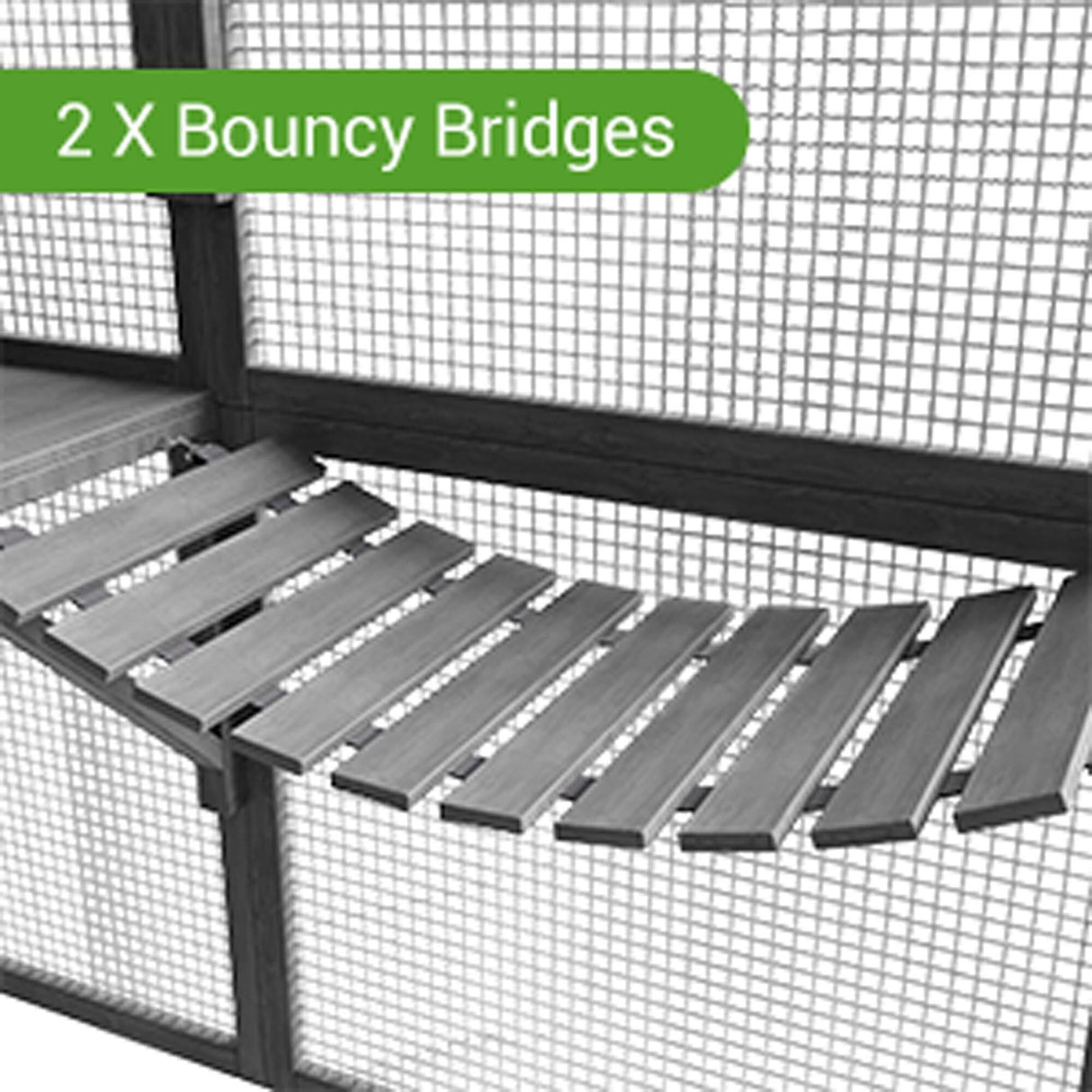 Outdoor Catio Cat House 74" H Large Cat Enclosures ,UV proof Cover