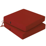 Outdoor Chair,Outdoor Seat Cushions 22x22 Waterproof,Patio Chair Cushion Color Fastness with Ties Patio Furniture Garden