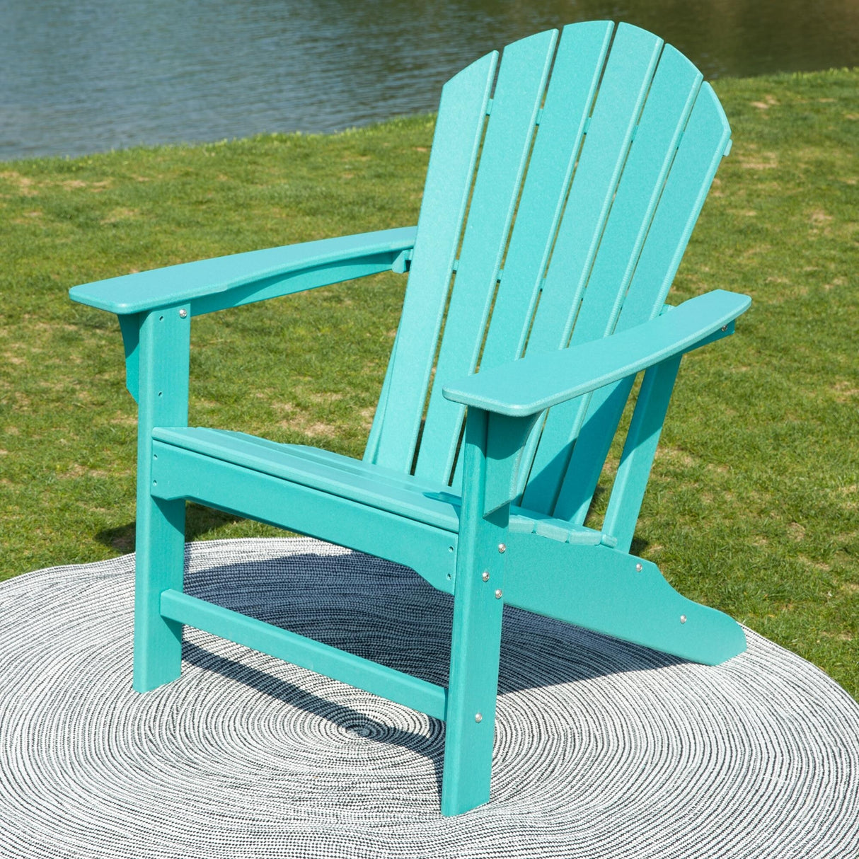 Recycled Plastic Modern Adirondack Chair,Outdoor Patio Chair