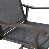 Outdoor Counter Height Bar Stools Classic Patio Bar Chairs (Set of 4) - 21.85"W x 25"D x 39.76"H