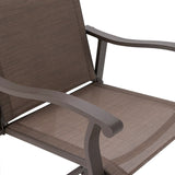 Outdoor Counter Height Bar Stools Classic Patio Bar Chairs (Set of 4) - 21.85"W x 25"D x 39.76"H