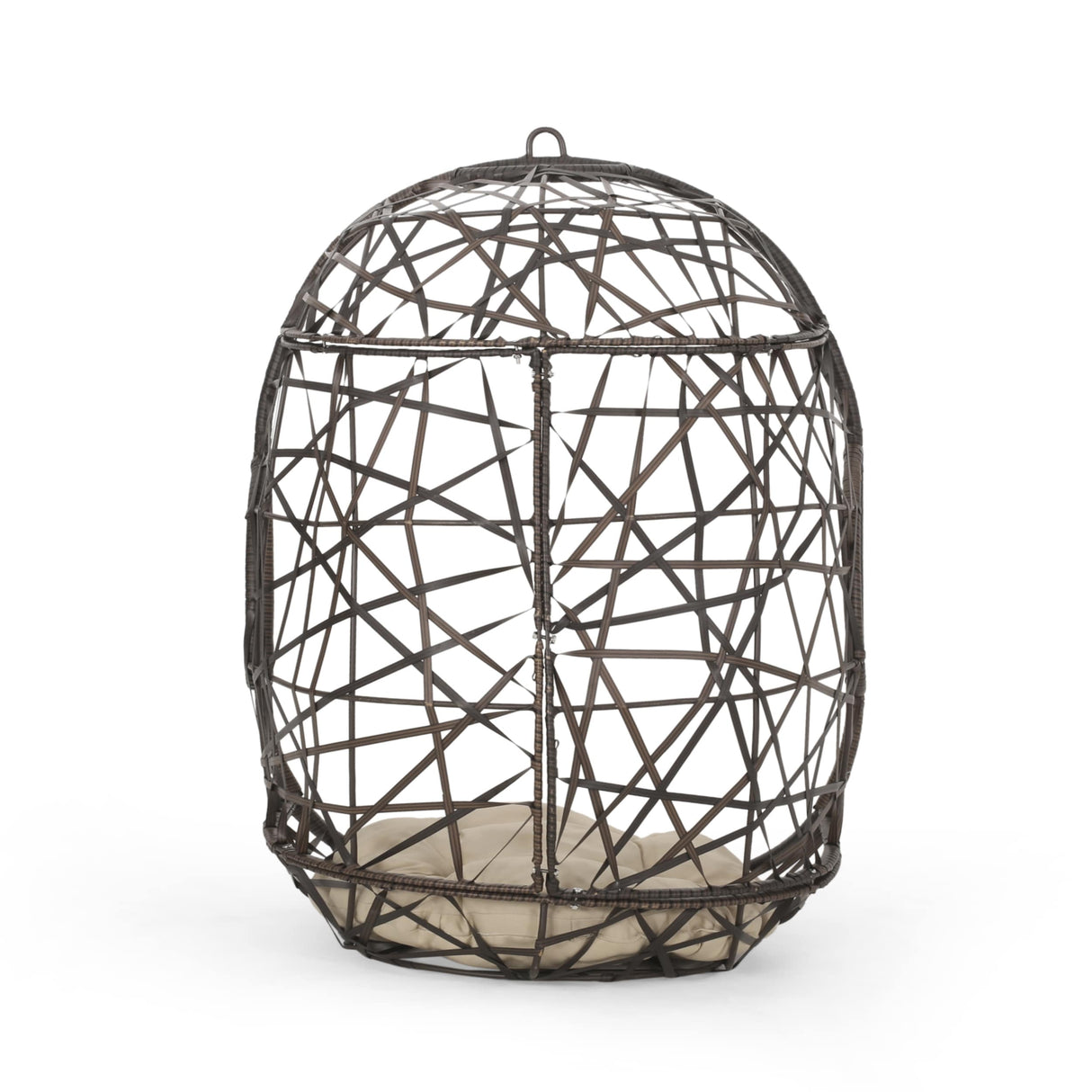 Outdoor Egg Wicker Chair by Christopher Knight Home