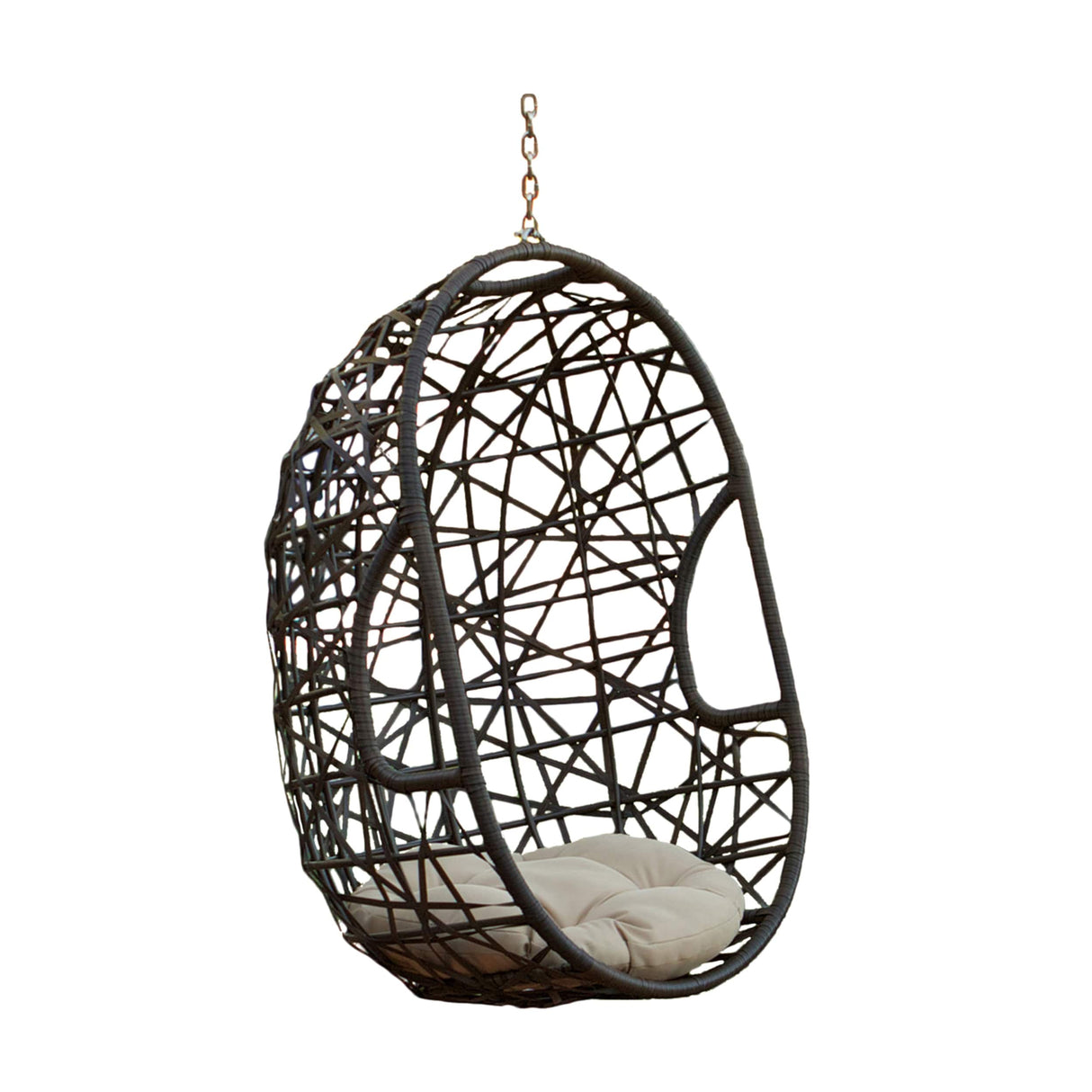 Outdoor Egg Wicker Chair by Christopher Knight Home