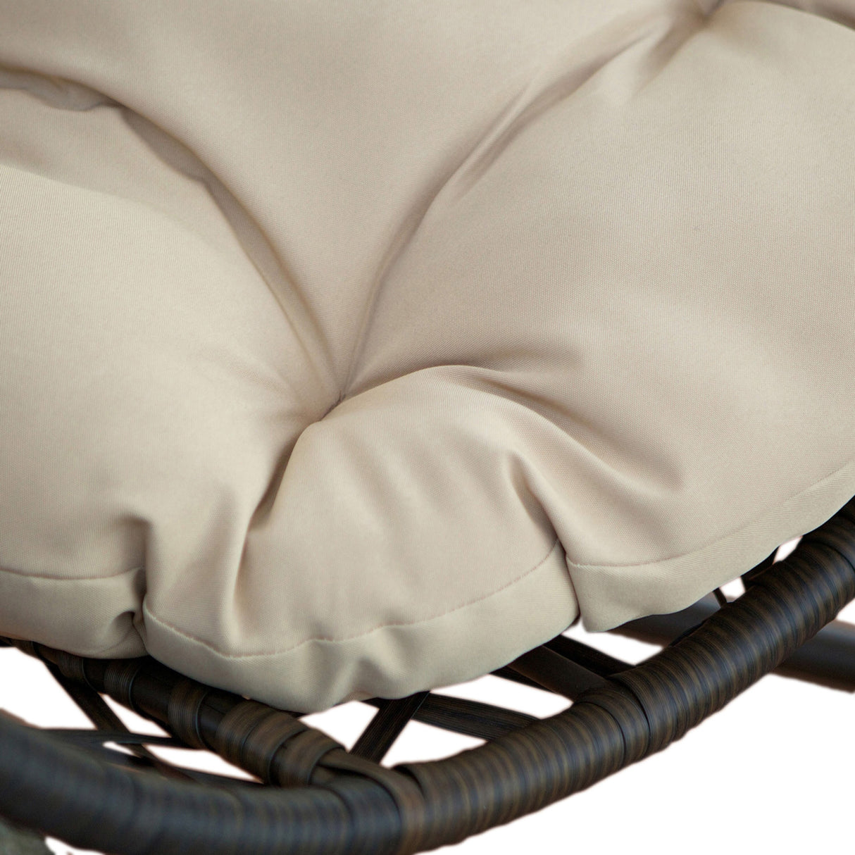 Outdoor Egg Wicker Chair by Christopher Knight Home