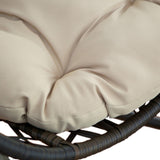 Outdoor Egg Wicker Chair by Christopher Knight Home