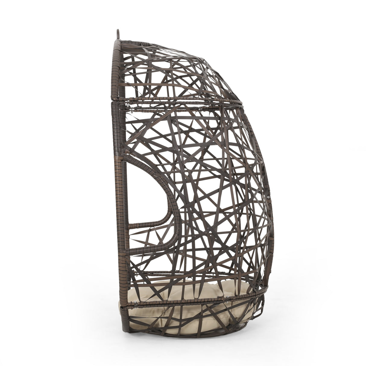 Outdoor Egg Wicker Chair by Christopher Knight Home