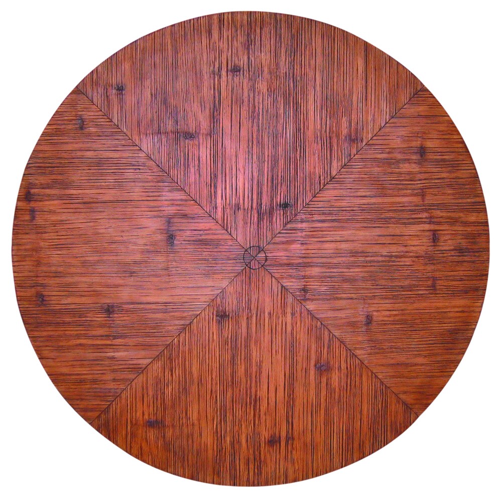 Outdoor Faux Crushed Bamboo 60-inch Round Table Top