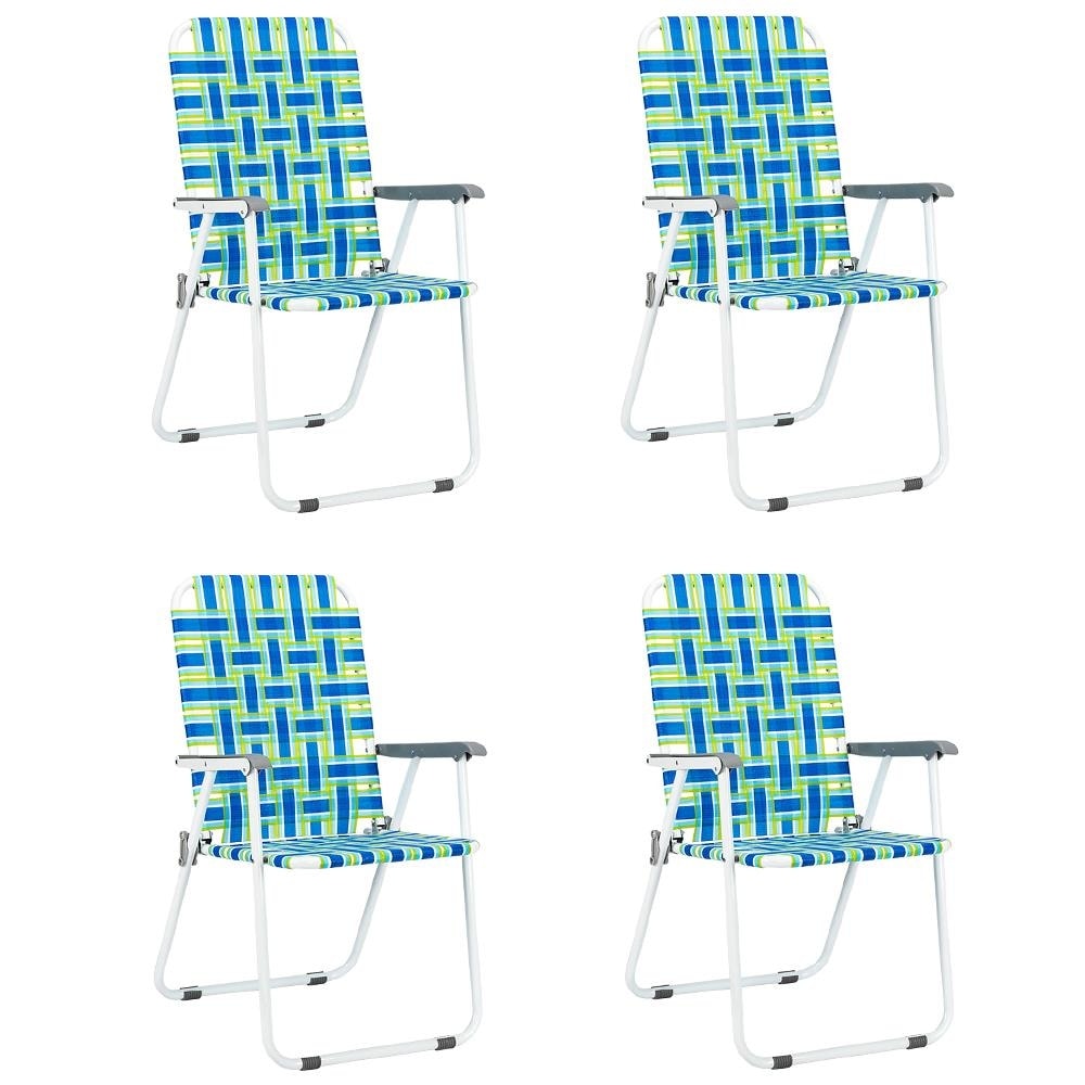 Outdoor Folding Webbed Chair
