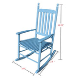 Outdoor Garden Balcony Courtyard Rocking Chair