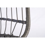 Outdoor Garden Rattan Egg Swing Chair Hanging Chair Wood