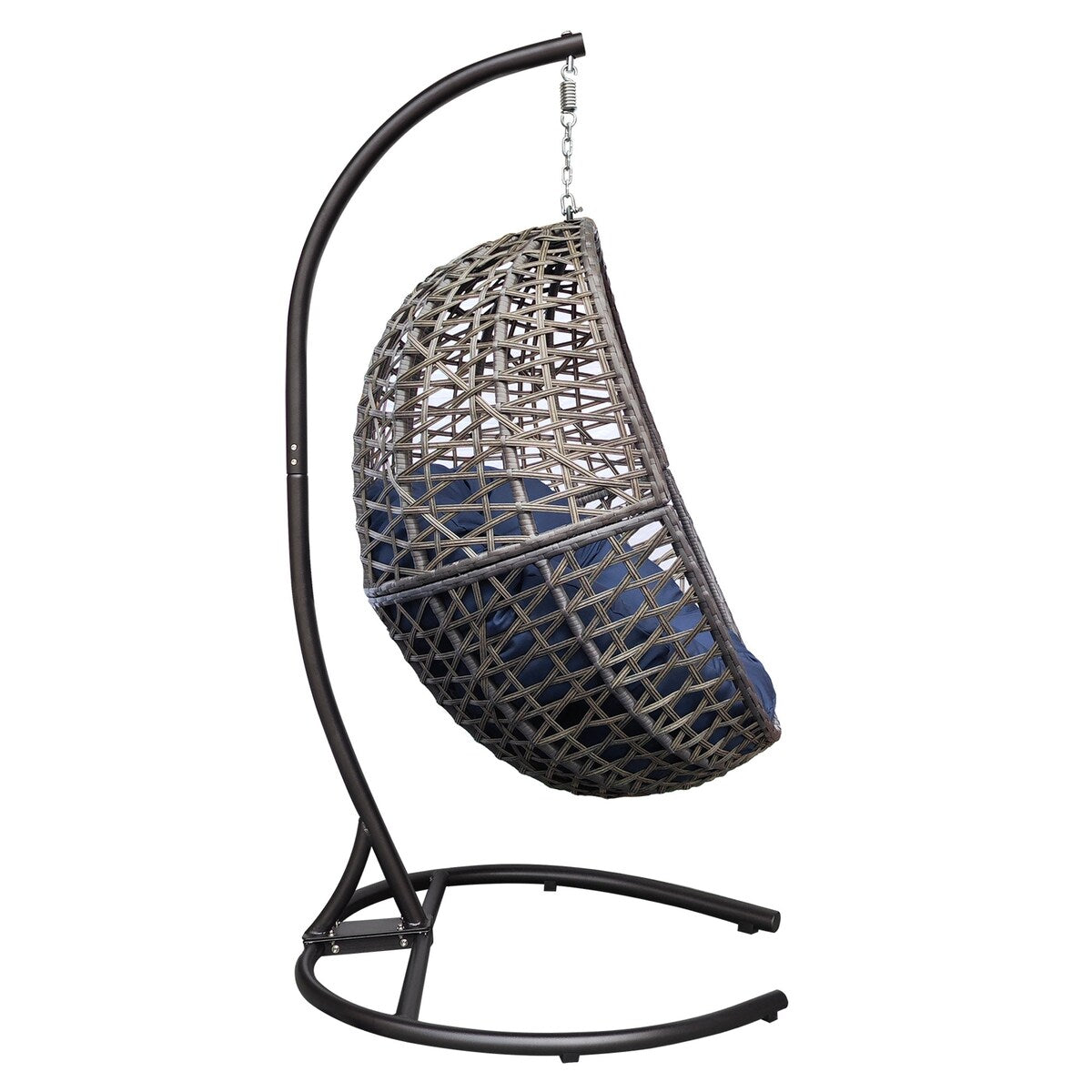 Outdoor Hanging Egg Chair with Stand