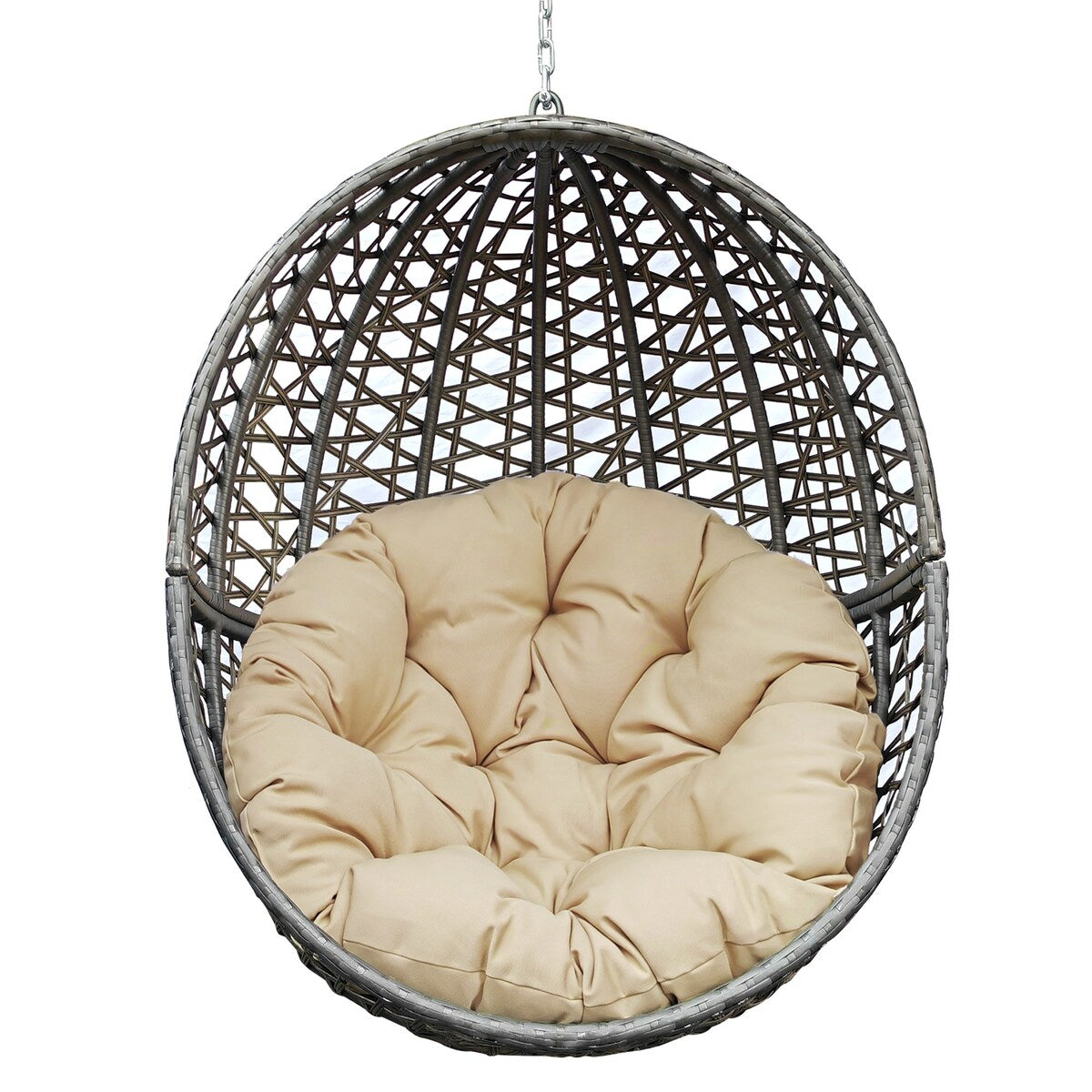 Outdoor Hanging Egg Chair with Stand