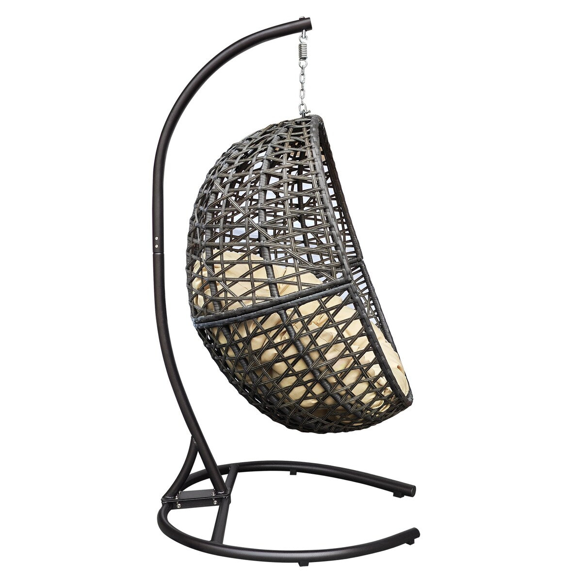 Outdoor Hanging Egg Chair with Stand