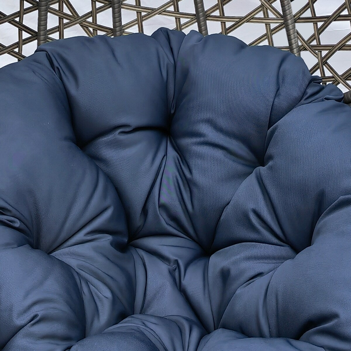 Outdoor Hanging Egg Chair with Stand
