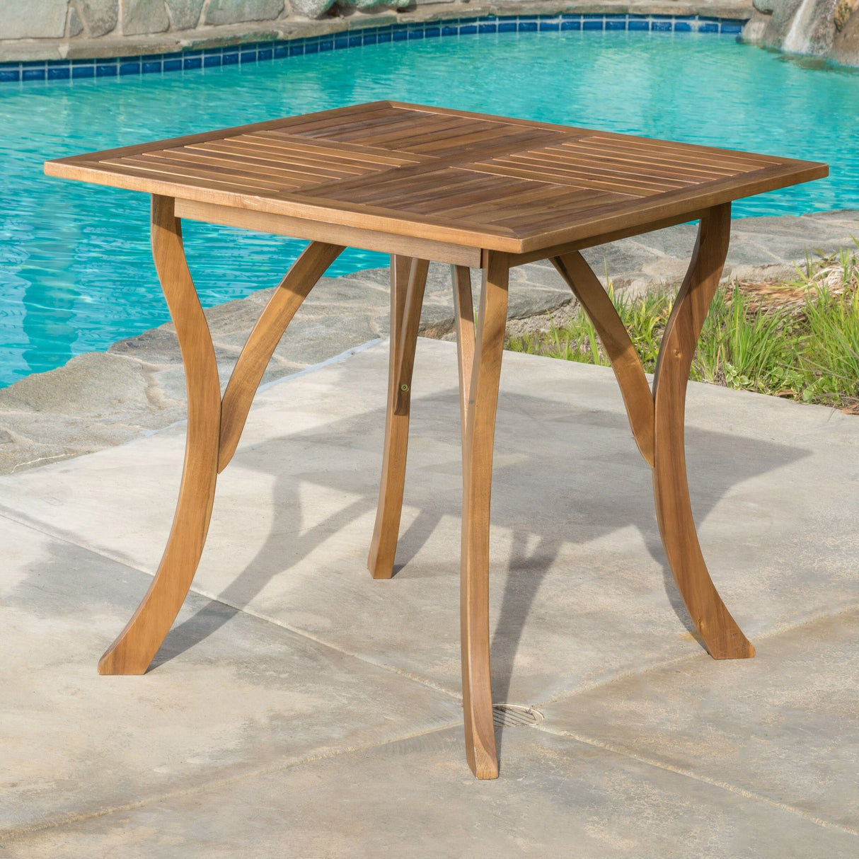 Outdoor Hermosa 5-piece Wood Dining Set by Christopher Knight Home