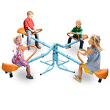 Outdoor Kids Spinning Seesaw Sit and Spin Teeter Totter