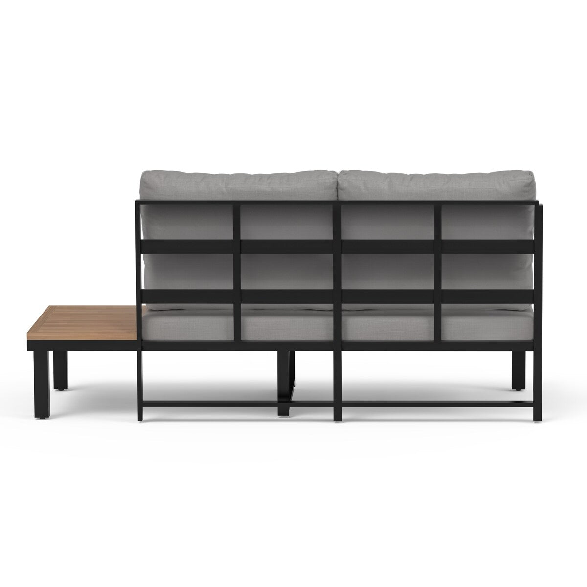 Outdoor Patio Furniture L-Shaped 4-Piece Sectional Sofa Set