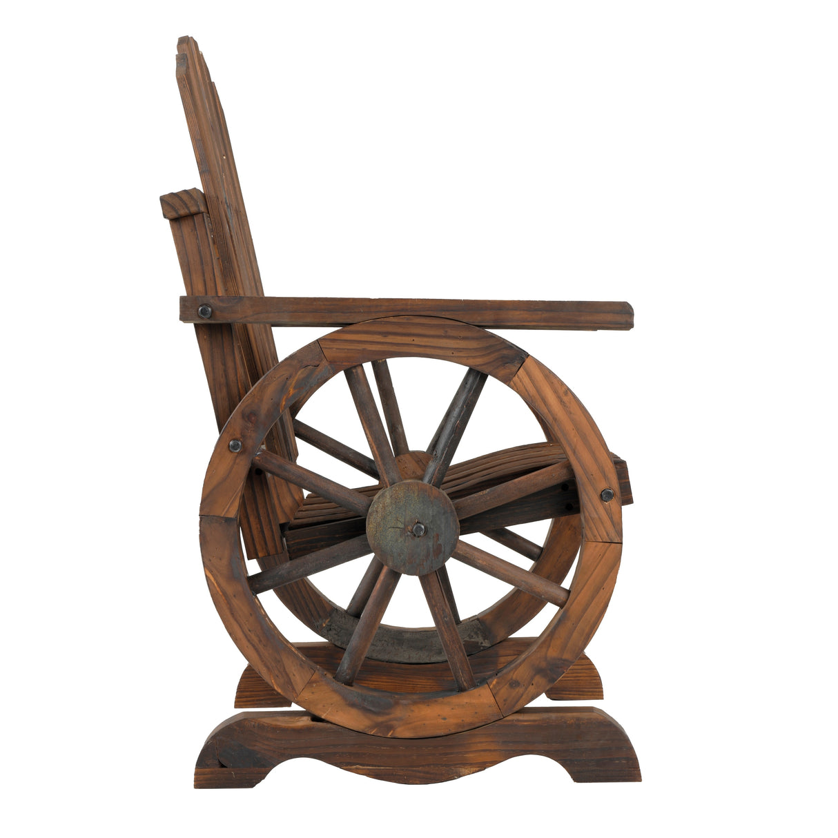 Outdoor Leisure Products Wooden Adirondack Chair