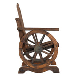 Outdoor Leisure Products Wooden Adirondack Chair