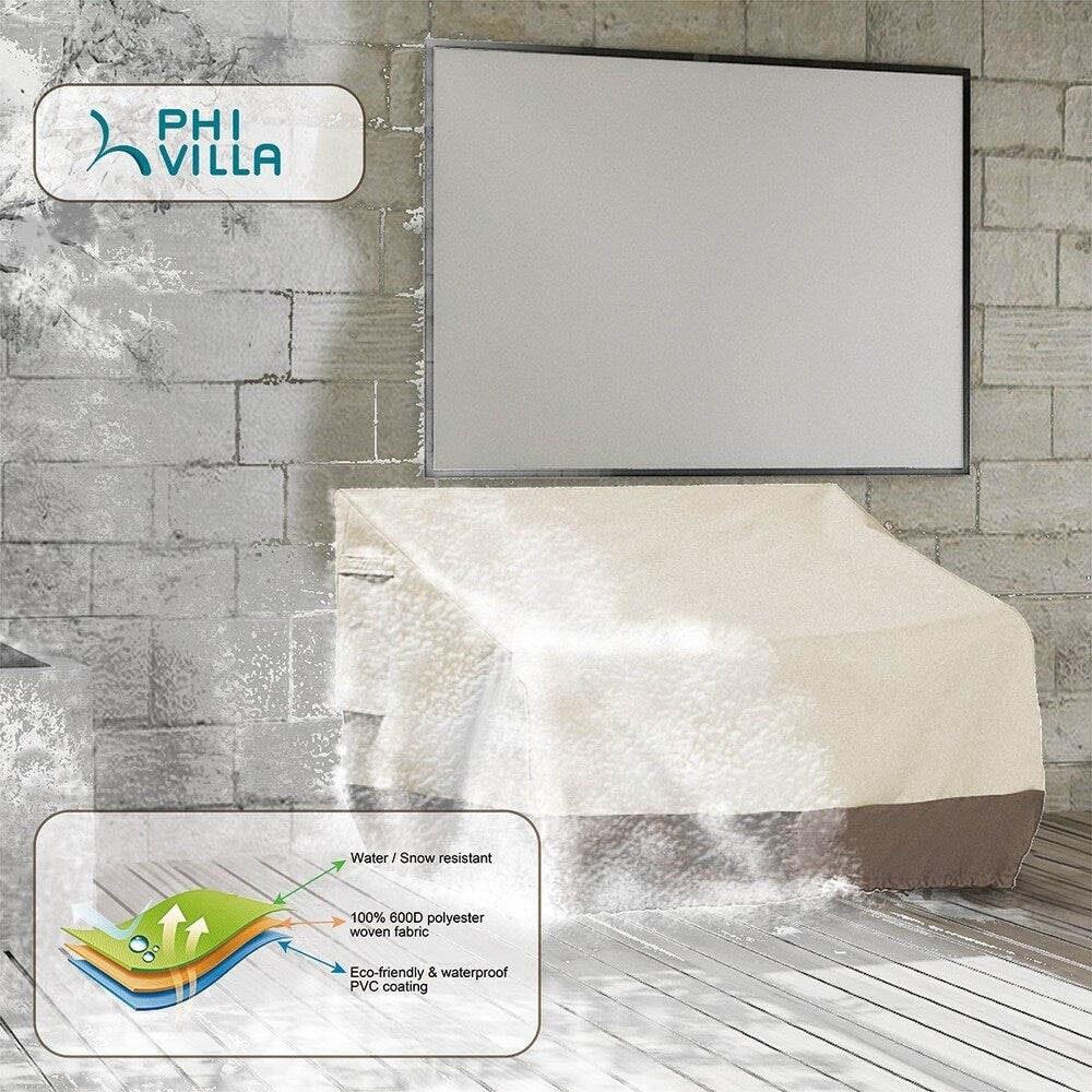 Outdoor Loveseat Lounge Cover Water Proof