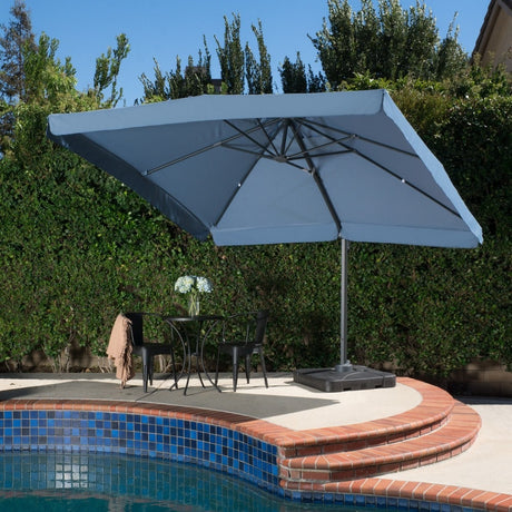 Outdoor Merida 9.8-foot Canopy Umbrella by Christopher Knight Home