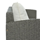 Outdoor Patio 5-Piece Rattan Sectional Sofa Set