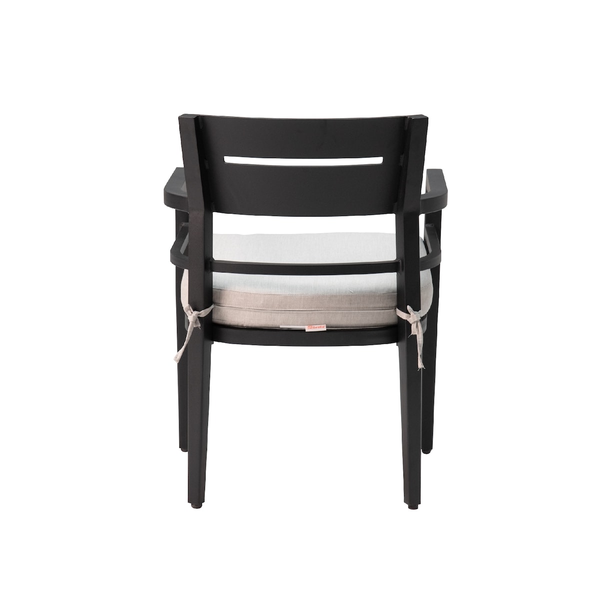 Outdoor Patio Aluminum Stationary Dining Chairs 4PCS