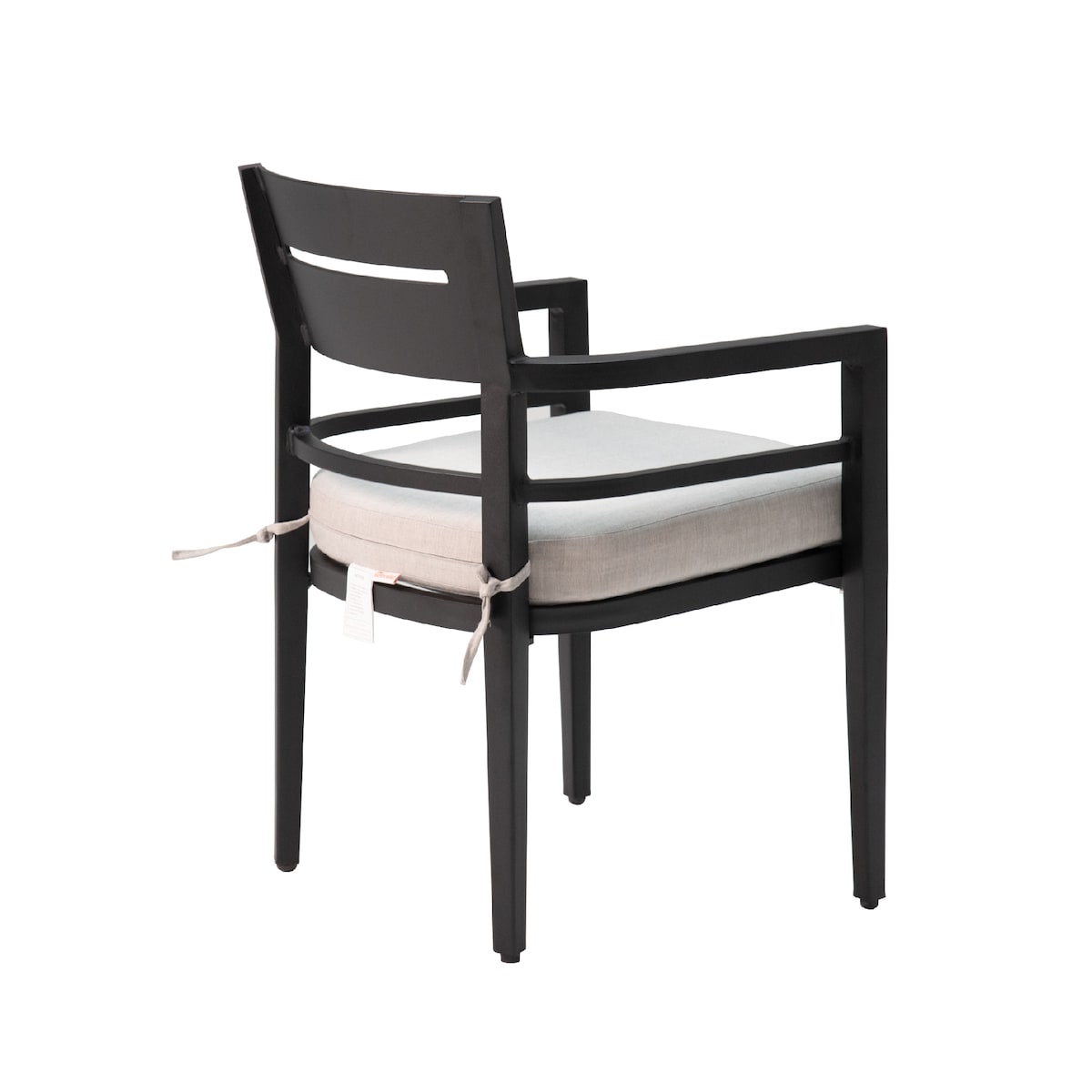 Outdoor Patio Aluminum Stationary Dining Chairs 4PCS