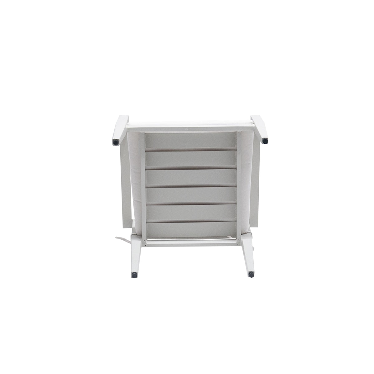 Outdoor Patio Aluminum Stationary Dining Chairs 4PCS