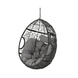 Outdoor Patio Furniture Swing Chair With Big Comfortable and Woven Finish