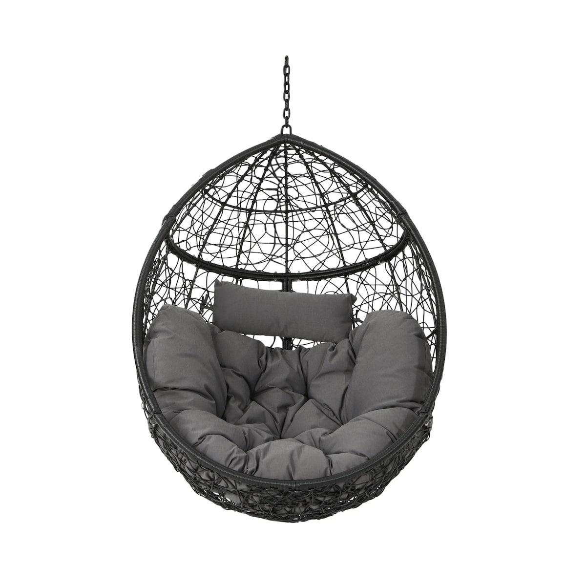 Outdoor Patio Furniture Swing Chair With Big Comfortable and Woven Finish