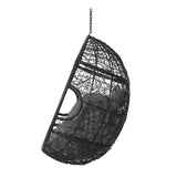 Outdoor Patio Furniture Swing Chair With Big Comfortable and Woven Finish