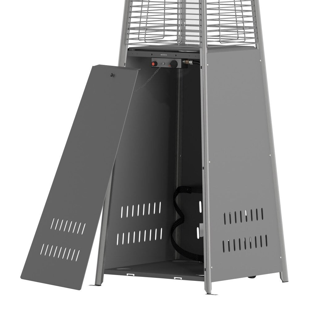 Outdoor Patio Heater - 7.5 Feet Round Steel Patio Heater - 42,000 BTU's