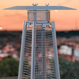 Outdoor Patio Heater - 7.5 Feet Round Steel Patio Heater - 42,000 BTU's