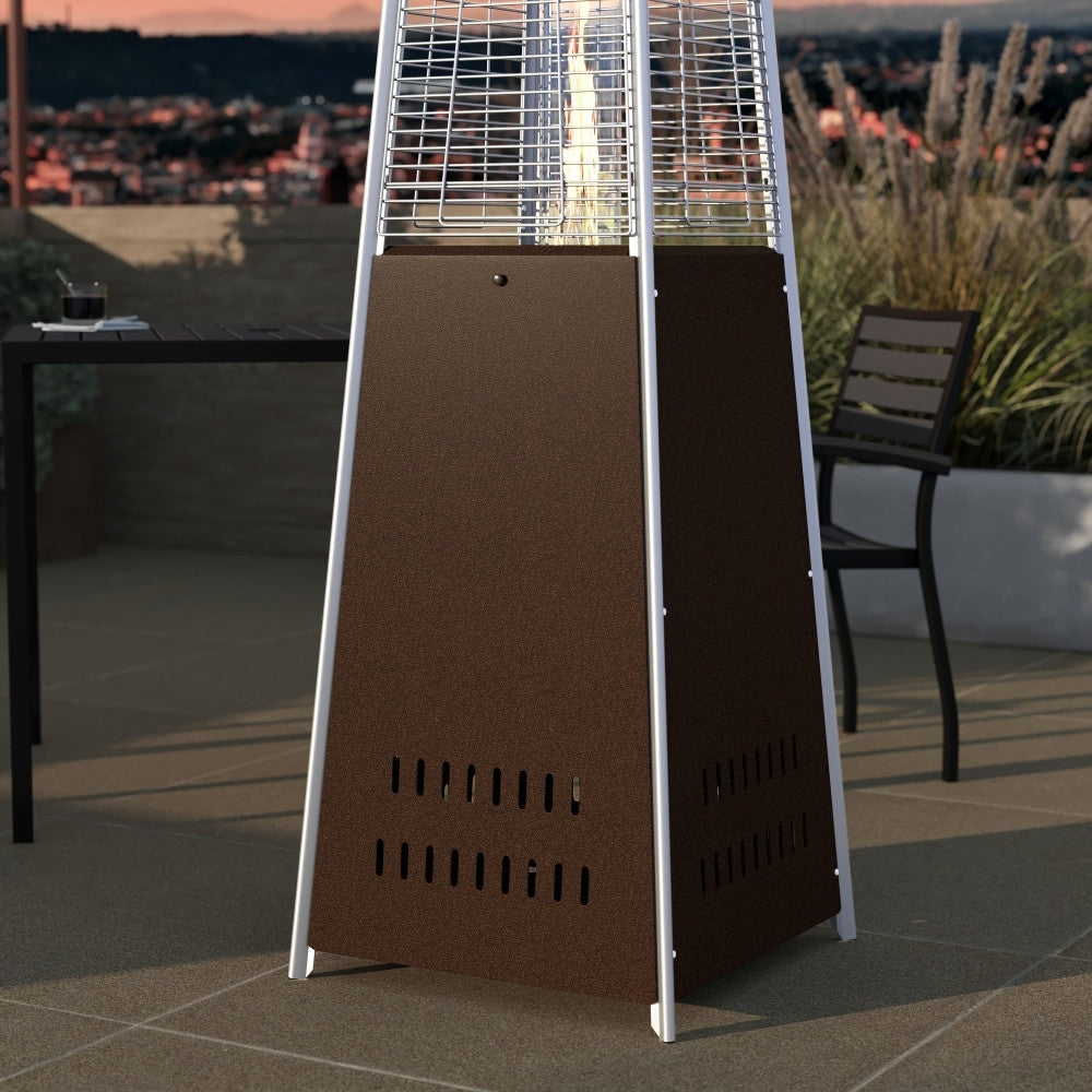Outdoor Patio Heater - 7.5 Feet Round Steel Patio Heater - 42,000 BTU's