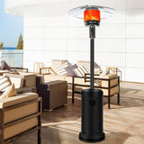 Outdoor Patio Heater With Wheels,Propane 46,000 BTU