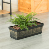 Outdoor Rectangle Planter Box, Vegetables or Flower Planting Pot