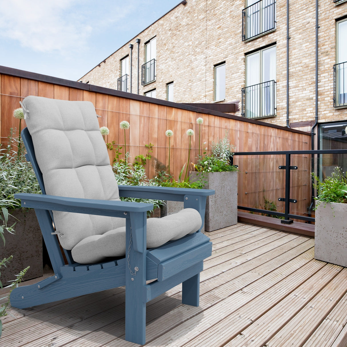 Outdoor Removable Rocking Chair Cushions Of Adirondack Chair
