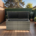 Outdoor Storage Box 113 Gallon Wicker Patio Deck Boxes