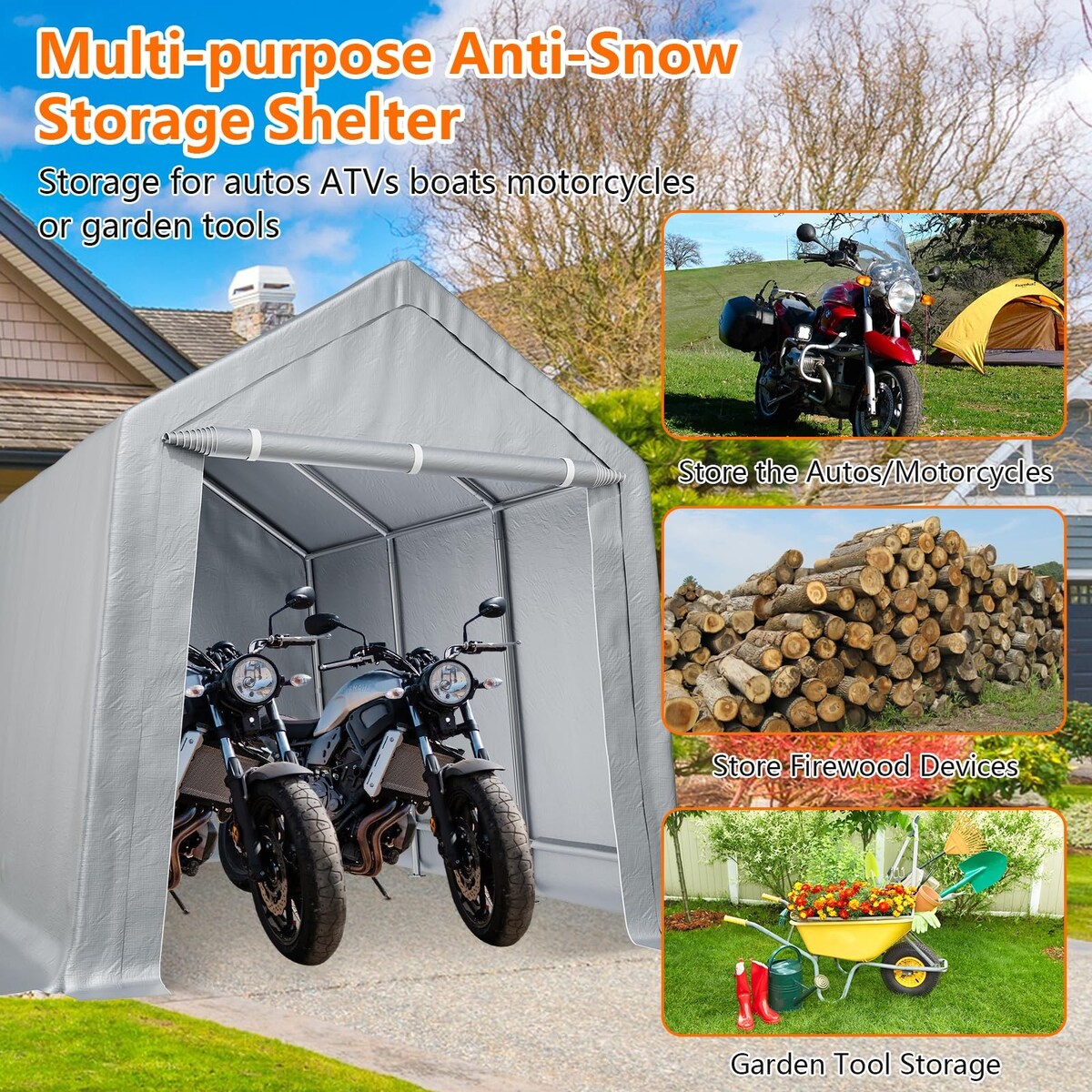 Outdoor Storage Shelter Shed
