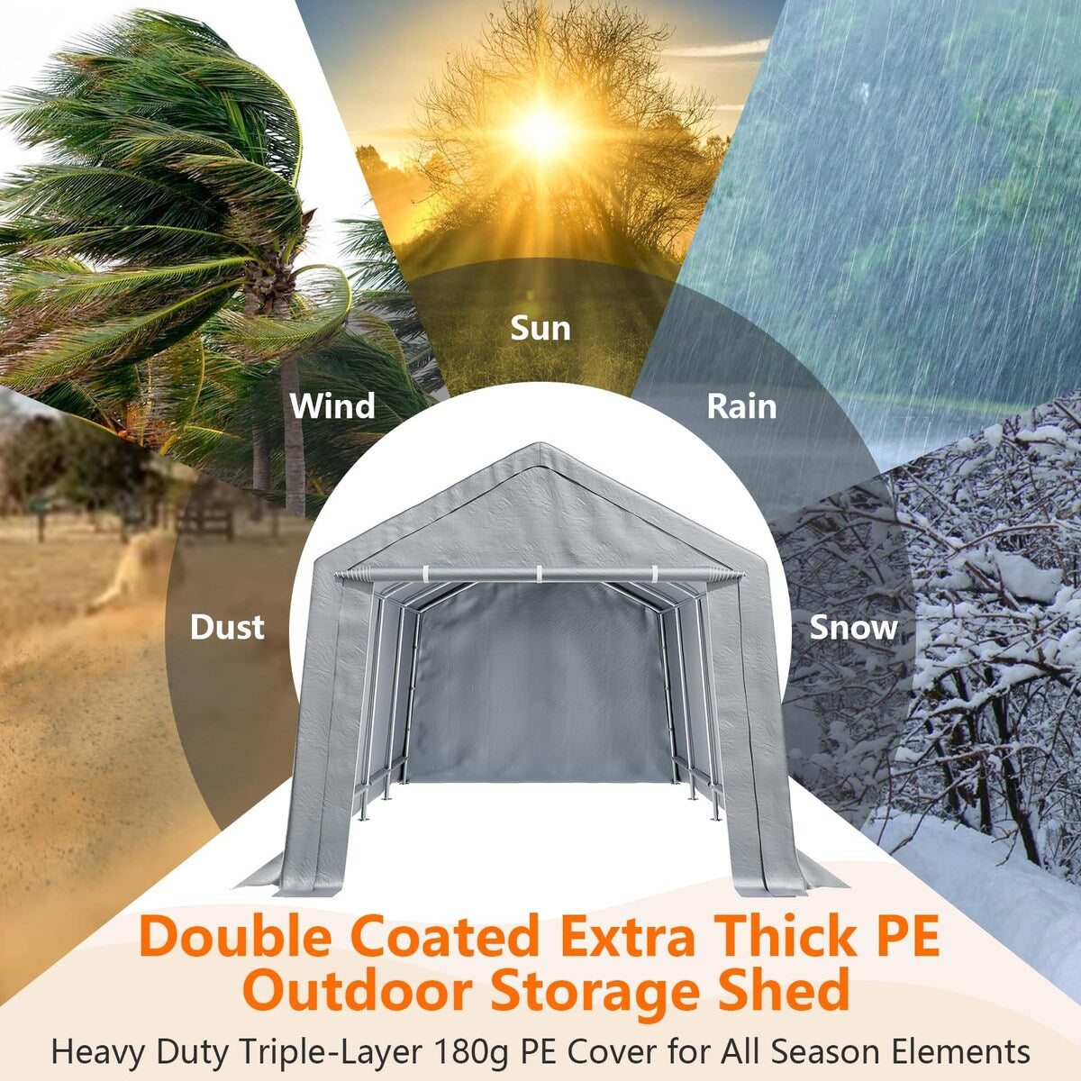 Outdoor Storage Shelter Shed