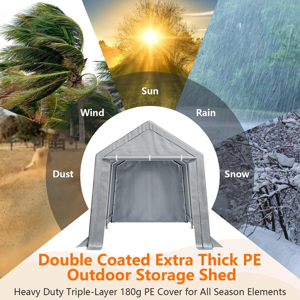 Outdoor Storage Shelter Shed
