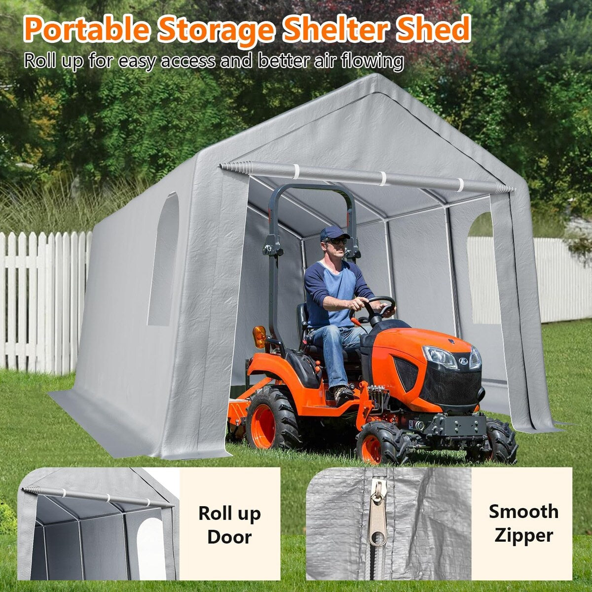 Outdoor Storage Shelter Shed